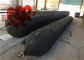 ISO9001 Siyah Deniz Kauçuk Hava Yastıkları Ağır Hizmet İçin Balon Başlatan Gemi