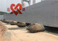 1.8m Çaplı Şişirilebilir Gemi Onarım Haddeleme Deniz Kauçuk Hava Yastıkları