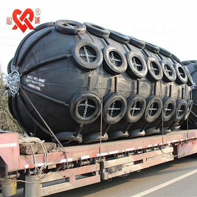 Siyah Sıcak Galvanize Yokohama Pnömatik Fenders 50kPa - 80kPa Çalışma Basıncı