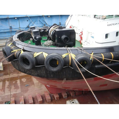 200-450mm Yükseklikli, PIANC tarafından sertifikalı ve 70-85A sertliği olan çekici tekne kanatlısı