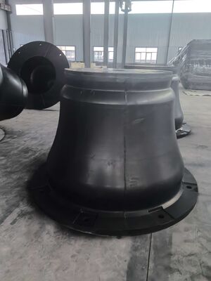SGS Onaylı Koni Lastik Fenders, 60-70 Shore A Sertlik ve Hava Direnci Sağlar, Deniz Bağlama Sistemleri İçin İdealdir
