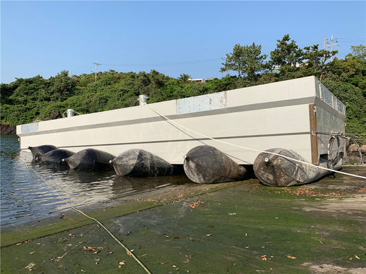 Çekim veya kaldırma kurulumunda maksimum verimlilik için çapı 30-5000mm gemi fırlatma hava yastığı
