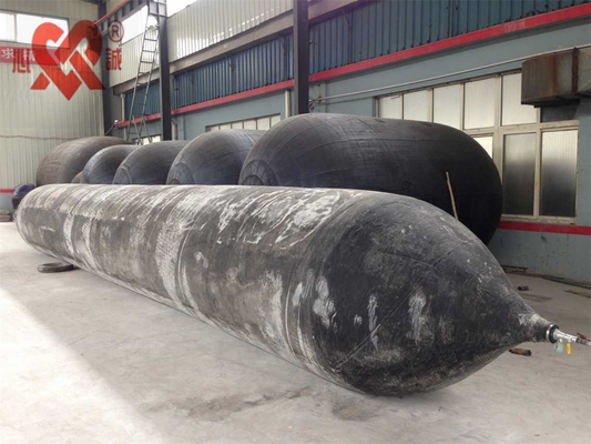 18-24m Uzunluk İyi Hava Sıkışıklığı Özel Uzunluk OEM Gemi Başlatma Lastik Hava Yastıkları