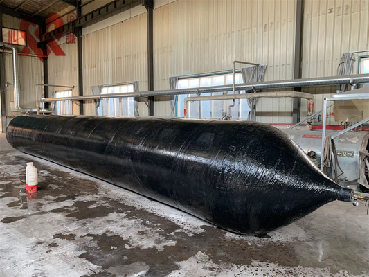 18-24m Uzunluk İyi Hava Sıkışıklığı Özel Uzunluk OEM Gemi Başlatma Lastik Hava Yastıkları