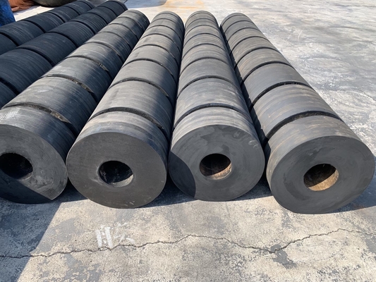2.3-3.9 g/cm3'lük olağanüstü yoğunlukta su araçlarını korumak için çekici tekne kanatları 70-85A sertlik