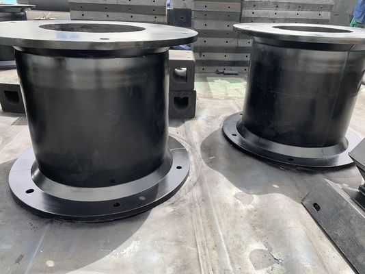 25°C To 80°C Cell Rubber Fenders Customizable Black Durable Marine Dock Bumpers Designed for Effective Impact Absorption