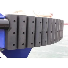 Kara D Tipi Kauçuk Fender Deniz Uygulamaları için nihai çözüm