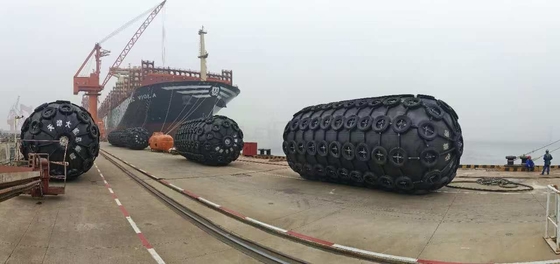 Kara Yokohama Deniz Fender Dayanıklı Kauçuk Su Gemileri Koruması
