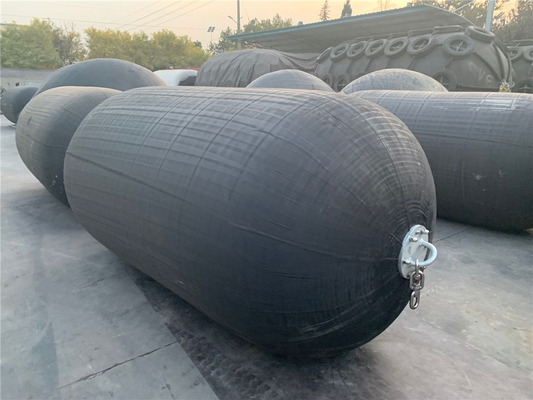 Gemi Koruması için Kauçuk Yokohama Pnömatik Fenders Sıcak Galvanize Flanş Diametresi 0.5-4.5m