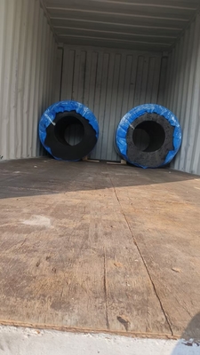 Yüksek Enerji Sıkkınlığı Silindrik Kauçuk Fenders 60-85HA Sertliği ile Bolted Kurulum
