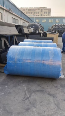 Yüksek Enerji Sıkkınlığı Silindrik Kauçuk Fenders 60-85HA Sertliği ile Bolted Kurulum