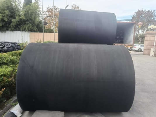5-3000KN Ağır İşlemli Uygulamalar İçin Silindrik Kauçuk Fender Uzun Süren ve Etki Emen Çapraz 100-2000mm