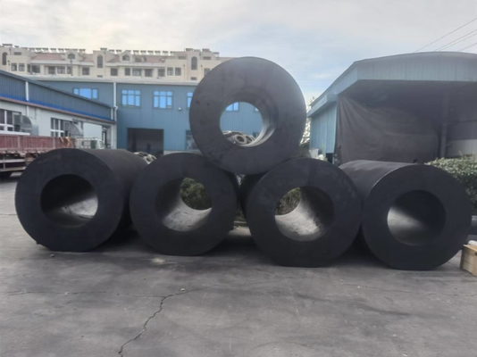 5-3000KN Ağır İşlemli Uygulamalar İçin Silindrik Kauçuk Fender Uzun Süren ve Etki Emen Çapraz 100-2000mm