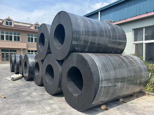 Reaction Force 5-3000KN Clindrical Rubber Fender Corrosion Resistant Marine Dock Bumper for Ship Protection and Pier Impact Absorption