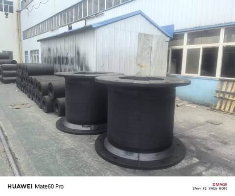 25°C To 80°C Cell Rubber Fenders Black Color With Elongation At Break Exceeding 400 Percent Ideal For Offshore Platforms