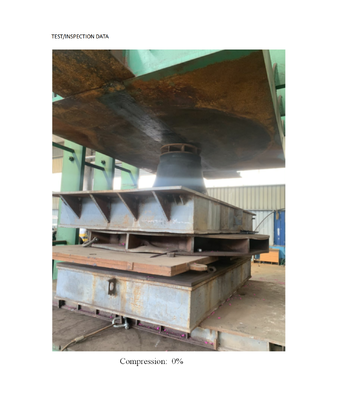 SGS Onaylı Koni Lastik Fenders, 60-70 Shore A Sertlik ve Hava Direnci Sağlar, Deniz Bağlama Sistemleri İçin İdealdir