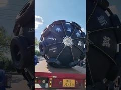 12 metre uzunluğundaki şişme koruyucu yükleme videosu