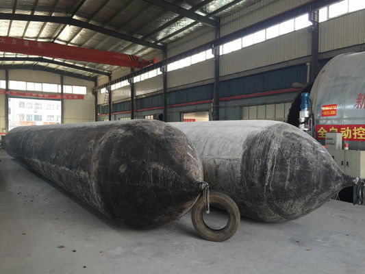 Çekim veya kaldırma kurulumunda maksimum verimlilik için çapı 30-5000mm gemi fırlatma hava yastığı